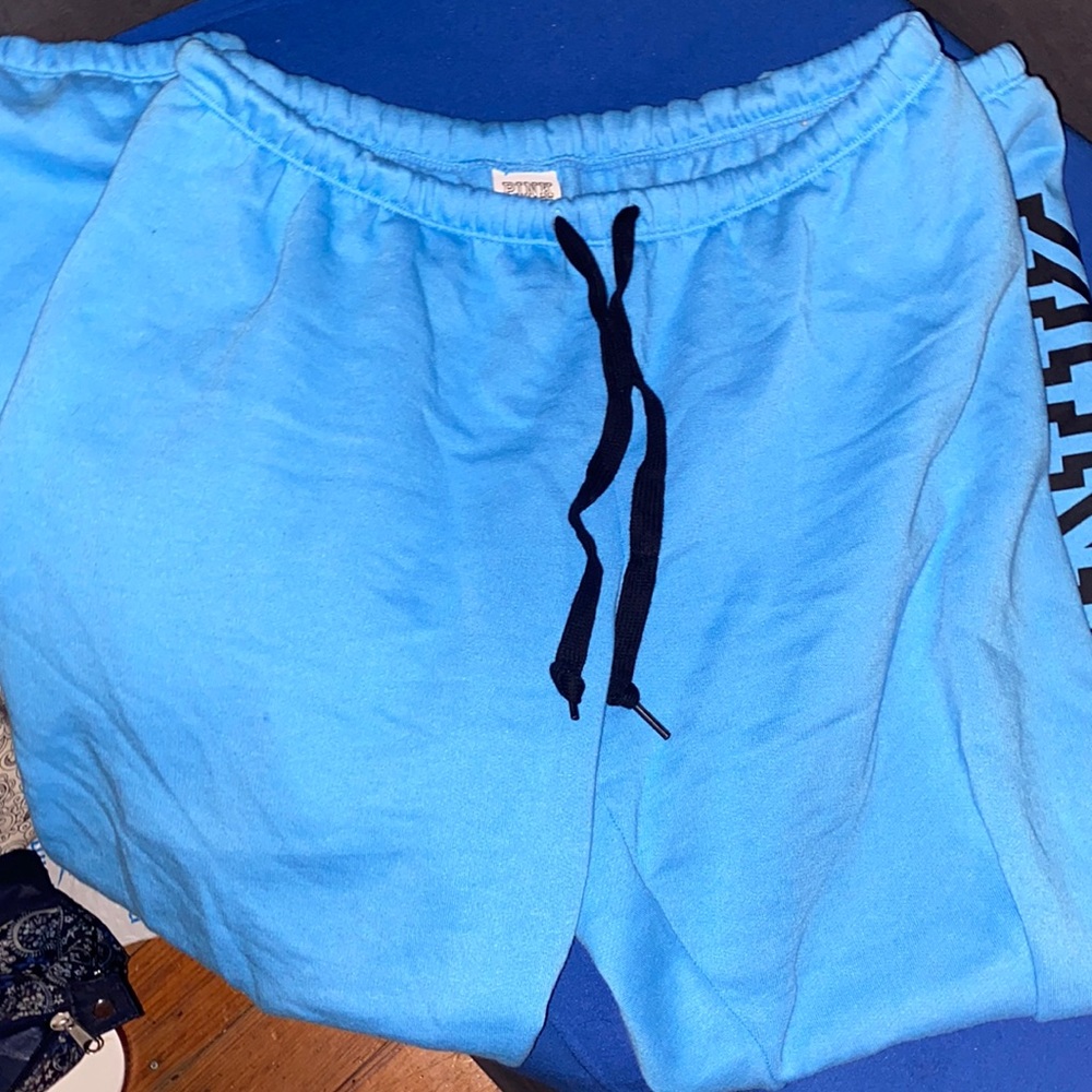 Pink boyfriend fit sweats